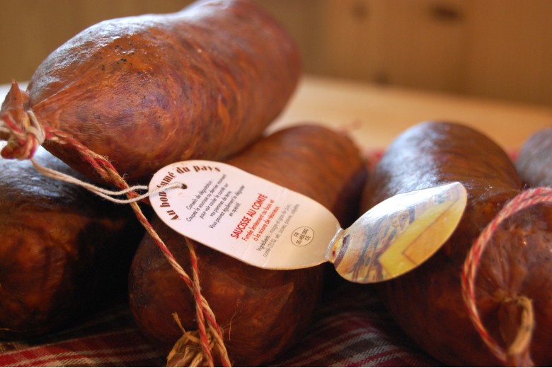 Saucisse au Comté